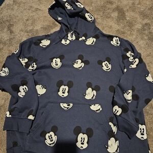 Disney Navy Mickey Mouse Hoodie